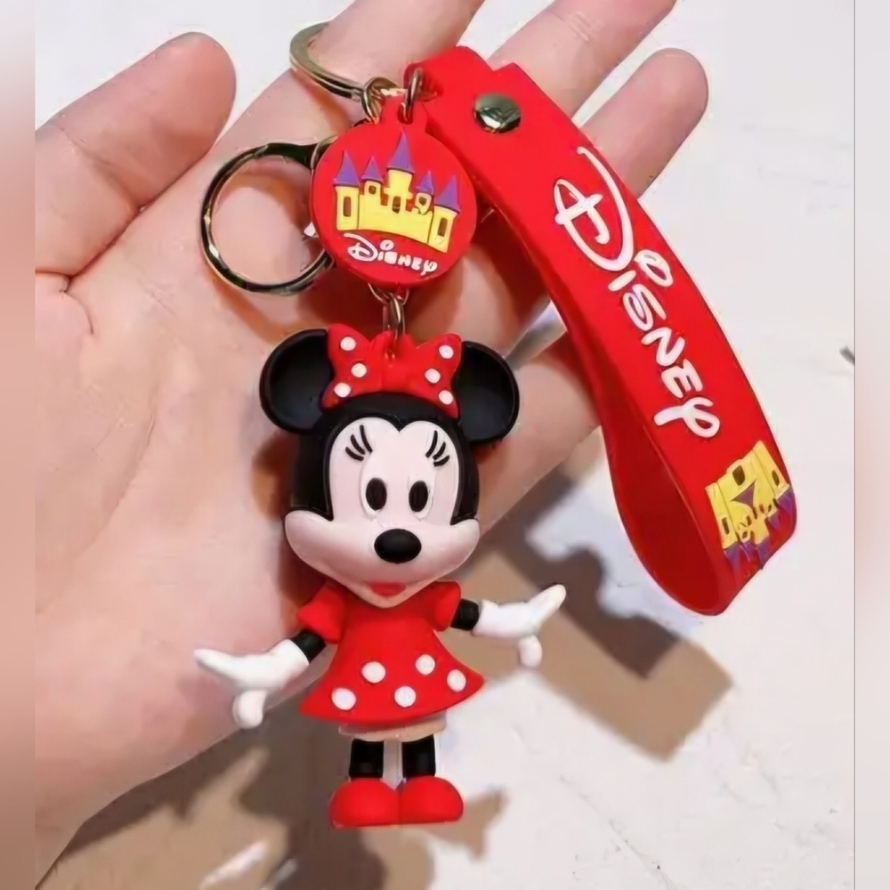 New Minnie Character Keychain